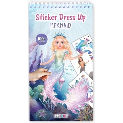 Bscool samolepky Dress-Up mořská panna