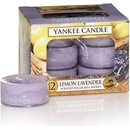 Svíčky Yankee Candle Lemon Lavender 12 x 9,8 g