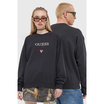 Guess Originals Суичър Guess Originals Go Baker в черно с апликация (SM2BQ09K9YH1)