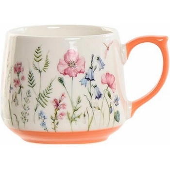 Item international Порцеланова чаша за чай с оранжева дръжка, 450мл, 11х9х9см (2019)