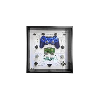 PlayStation 3 Dualshock 3 Controller Shadowbox - Blue