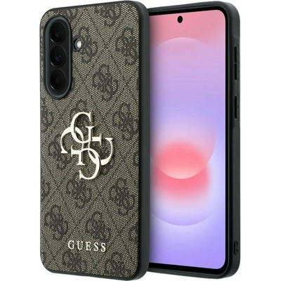 GUESS PU 4G Metal Logo Задна Обвивка за Samsung Galaxy A37 Brown Guess | Kafyav | МЪЖЕ | UNI