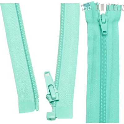 YKK Zips špirálový deliteľný svetlo mentolový 70 cm
