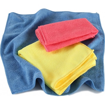 Tectake 400071 multifunkčné handričky z mikrovlákna 35 x 35cm farebná 30 ks