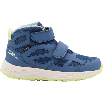 Jack Wolfskin Детски туристически обувки Jack Wolfskin Kid's Woodland 2 Texapore Mid VC Walking boots - Evening Sky - размер 34 (EU) (702-5269-0119)