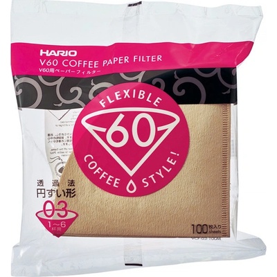 HARIO V 60 03 hnedý