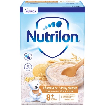 Nutrilon obilno-mliečna piškótová so 7 druhmi obilnín 225 g