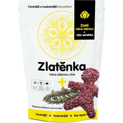 Zlatěnka lněná vláknina a chia 300 g