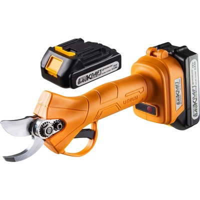 BAUKRAFT Ножица лозарска акум. безчет. 18V 2x2Ah 25mm в куф. BK-PSH03