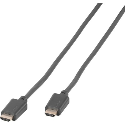 Кабел Vivanco 45522, от HDMI(м) към HDMI(м), 1.5m, сив (45522)