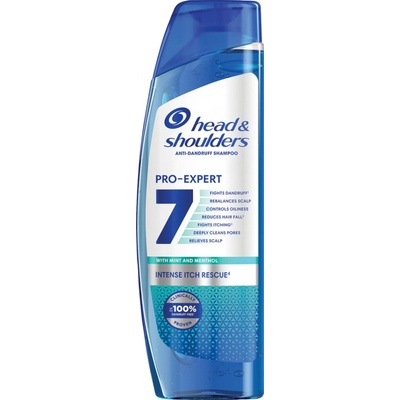 Head & Shoulders Pro-Expert 7 Intense Itch Rescue Shampoo Šampón proti lupinám 250 ml