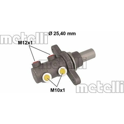 Hlavný brzdový válec METELLI 05-0868