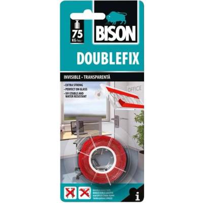 Bison DoubleFix Invisible Obojstranná lepiaca páska 1,5 m x 19 mm