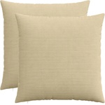 vidaXL Калъфка за възглавница 2 pcs HEERLEN Зелен Сив 80 x 80 cm (913587)