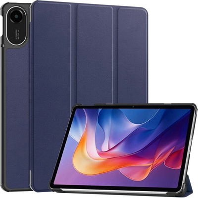 Vsetkonamobil 113651 LEATHER Zaklápací kryt pre Xiaomi Redmi Pad 2 tmavomodrý