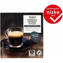 Tesco Zmes praženej mletej kávy arabica a robusta 16 x 7 g