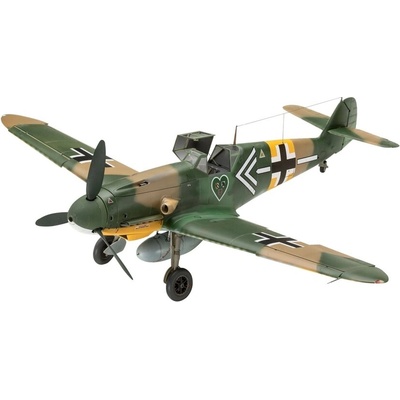 Revell Сглобяем модел, Revell, Немски изтребител Messerschmitt Bf109G-2/4, 184 части (R03829)