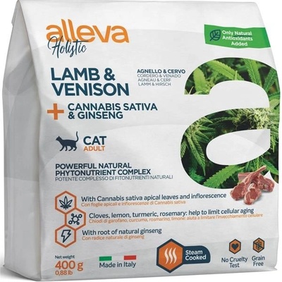 Alleva Equilibrium Holistica Cat Dry Adult Lamb & Venison 0,4 kg