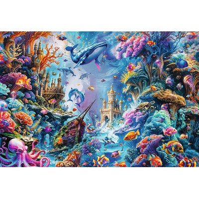 Trefl - Puzzle Underwater World - 1 500 piese