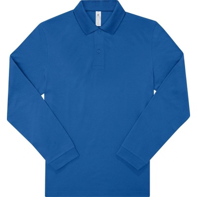 B&C polokošile My polo 210 LSL piqué královská modrá
