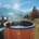 POOL EXPERT Дървено джакузи кръгло, 1.80 х 0.90 м, с печка на дърва