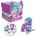 EPEE Plastic mass Cat Cottage Gabi - Cats poodle with surprise, purple (slime)