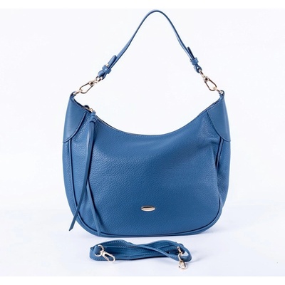 David Jones Středně velká kabelka na rameno i crossbody CM6743 modrá
