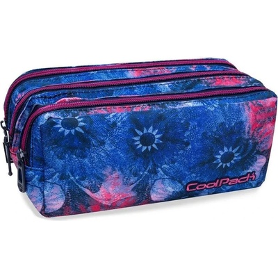 COOLPACK Несесер с три ципа coolpack primus pink magnolia