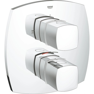 GROHE Grandera Термостат за вана/душ с вграден двустепенен превключвател (19948000)