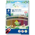 STAEDTLER Комплект цветни моливи, шестоъгълни, STAEDTLER "Noris Colour 185", 36 различни цвята 185 CD36 (185 CD36)