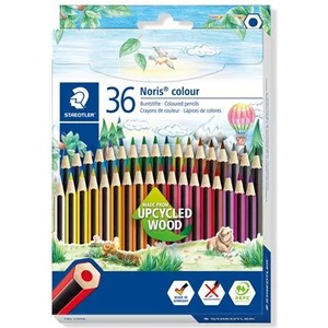STAEDTLER Комплект цветни моливи, шестоъгълни, STAEDTLER "Noris Colour 185", 36 различни цвята 185 CD36 (185 CD36)