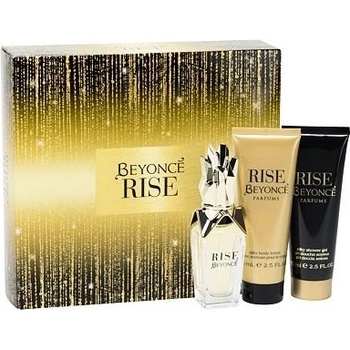 Beyoncé Rise EDP 30 ml + tělové mléko 75 ml + sprchový gel 75 ml dárková sada