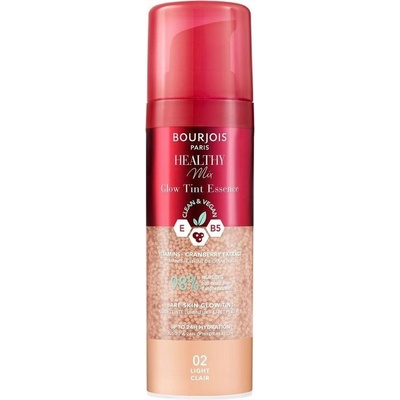 Bourjois Paris Healthy Mix Clean & Vegan Glow Tint Essence hydratační a tónující esence 02 Light 30 ml