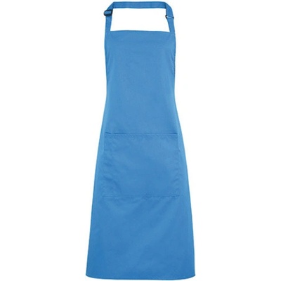 Premier Workwear Pracovní zástěra za krk s kapsou PR154 Sapphire Pantone 300 72x86cm