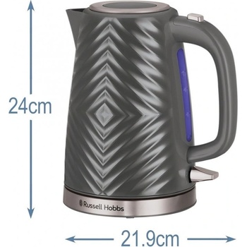 Russell Hobbs Groove 1, 7L сив електрически чайник 2400W (26382-70)