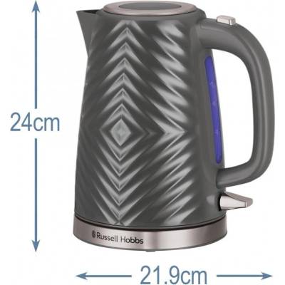 Russell Hobbs Groove 1, 7L сив електрически чайник 2400W (26382-70)