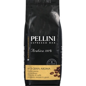 Pellini Кафе на зърна Pellini N3 Gran Aroma Arabica, 1 кг