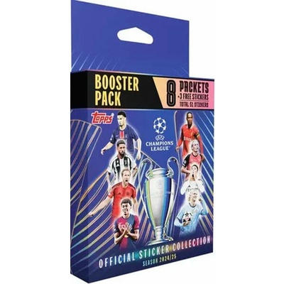 Topps Champions League 2025 samolepky eco pack