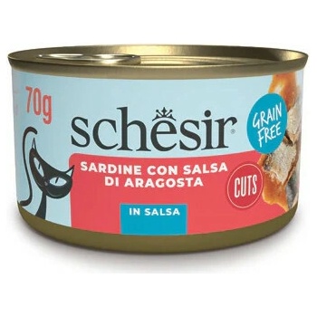 Schesir Cat Sardine Cuts Filety zo sardíniek v omáčke 70 g