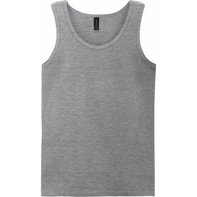 Softstyle unisex bavlněné tílko RS sportovní šedá