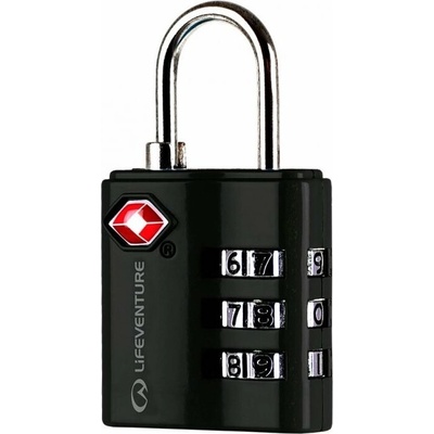 LifeVenture - zámek TSA Combination Lock black