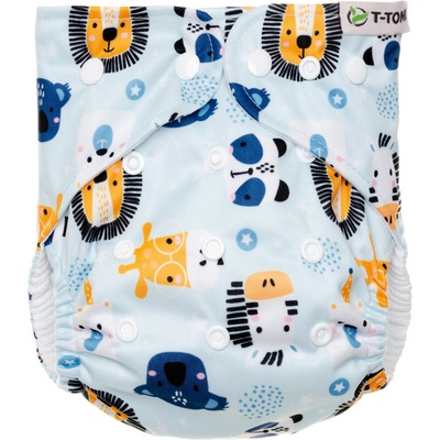 T-TOMI Kalhotková plena AIO přebalovací set PAT animals