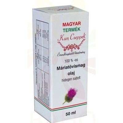 Kun cseppek 100% olej lisovaný za studena Pestrec mariánsky 50 ml