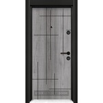Starsteeldoor Блиндирана врата Parkdor SL 208 сив дъб (цена без монтаж)