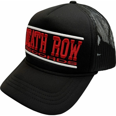 Death Row records Text Logo Čierna