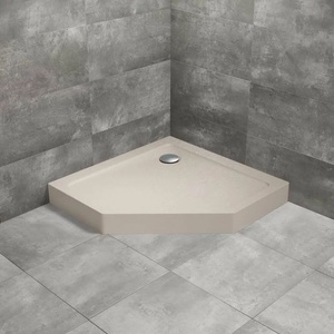 Radaway Петоъгълно душ корито Radaway Doros PT Compact Stone 80x80 см кашмирен акрил (SDRPT8080-05-84S)