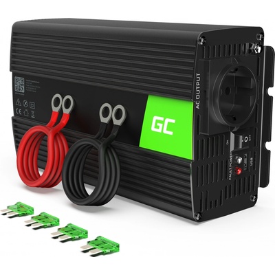 Green Cell INV23 z 24V na 230V, 1000W/2000W - modifikovaná sínusovka
