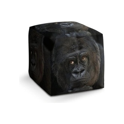 Sablio Taburet Cube Gorila: 40x40x40 cm