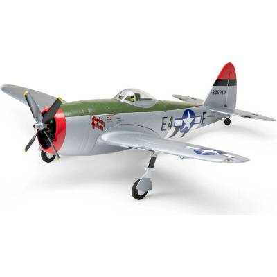 E-flite Micro P-47 Thunderbolt BNF Basic 0.625m AS3X+ SAFE Select
