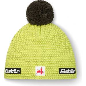 Eisbär Зимна шапка (beanie) Eisbär Jamie Pompon Ski Austria Beanie - Winter Lemon / Outdoorgreen - размер One Size (904-5478-0711)